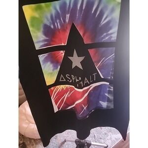AYC Asphalt Yacht Club skateboard BLACK jersey t-shirt mens Sz XL NWT A120 Nice